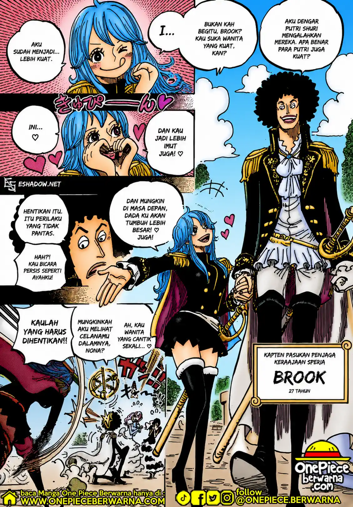 One Piece berwarna 1184 1185 1186 bahasa indonesia